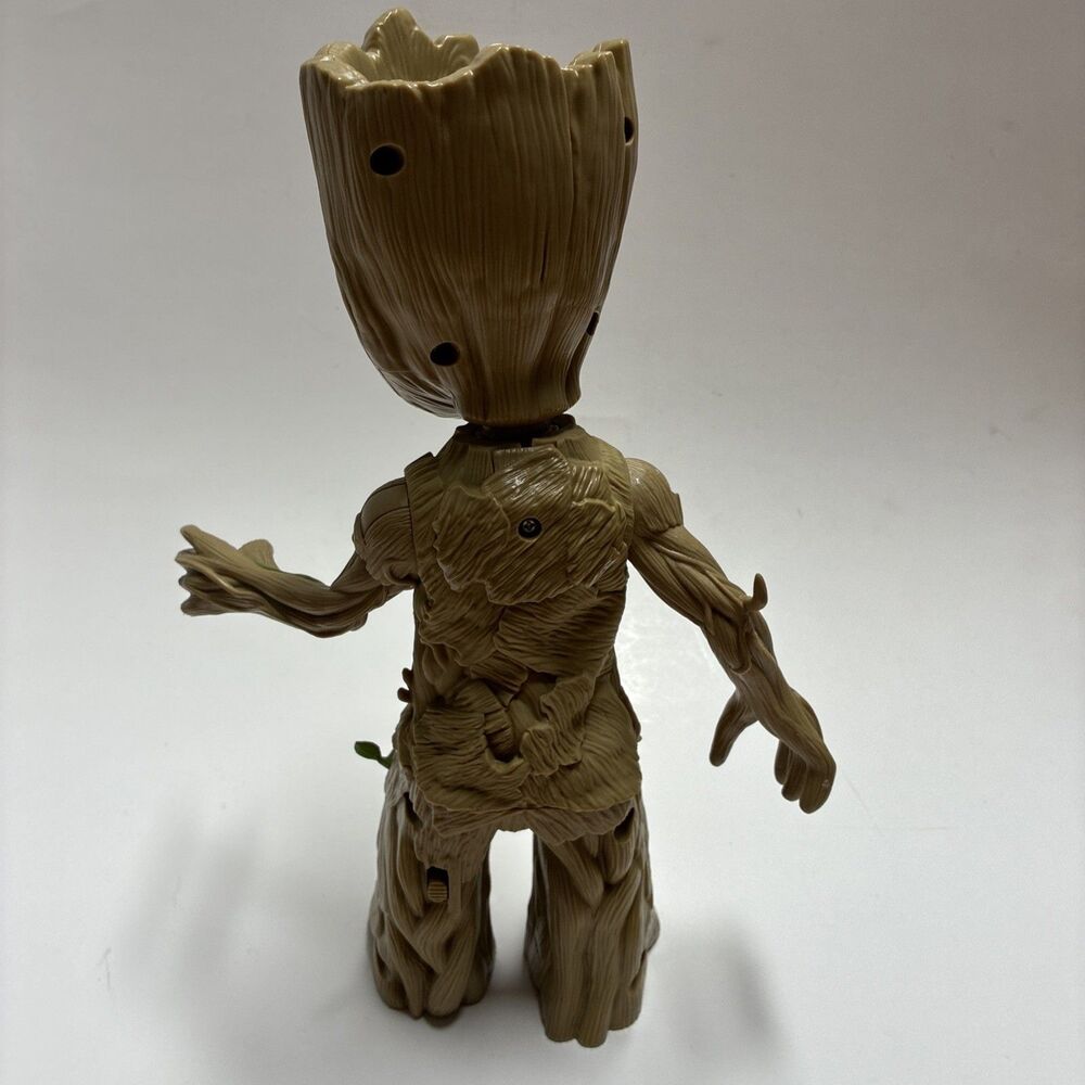 Guardians of the Galaxy Dancing Baby Groot Talking Figure By Marvel Hasbro 11" - Picture 4 of 7